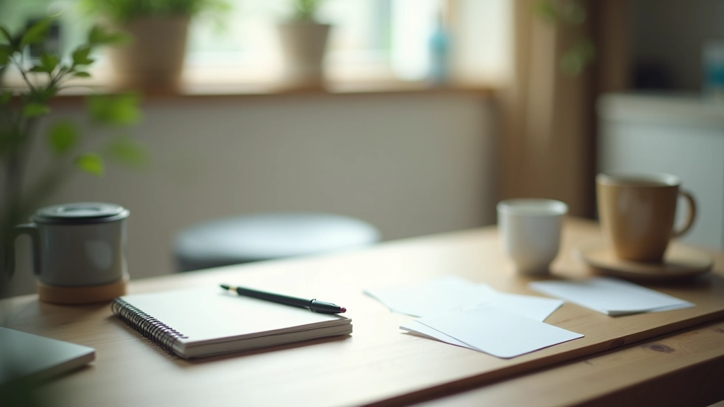 Calm, organized workspace representing restored focus and productivity