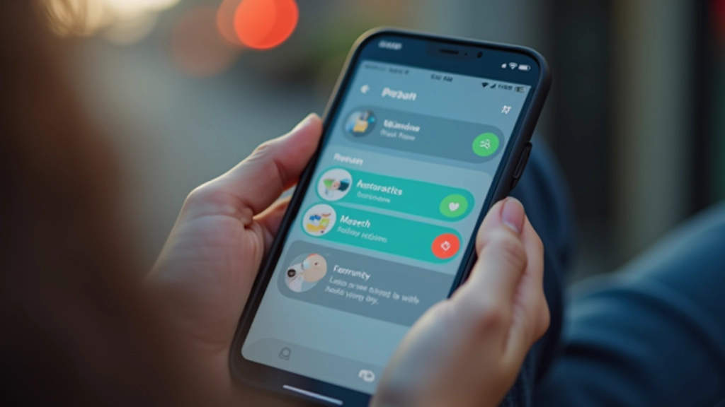 Smartphone screen showing multiple notifications and alerts overwhelming the user