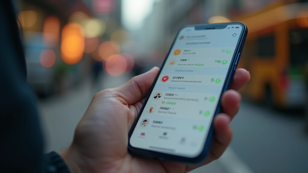 Smartphone showing multiple notification badges and alert counts